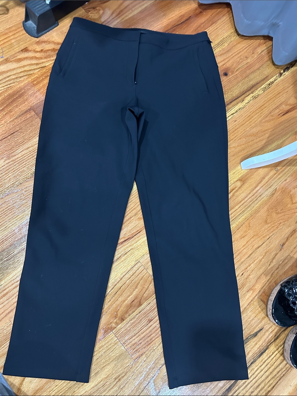 lululemon athletica Black Men's Dress Pants — Tailored Straight Leg